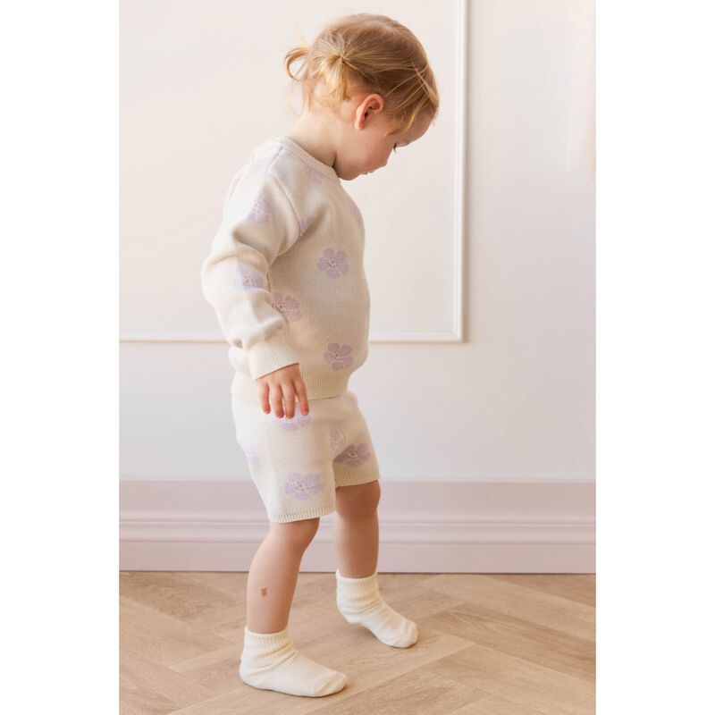 Jamie Kay Alette Knitted Bike Short  1-2Y image number 1